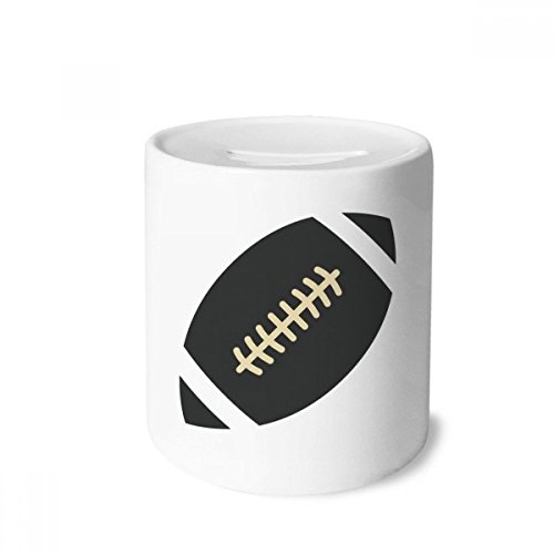 Tirelire football en céramique multicolore, idéal pour décorer la chambre d'un jeune sportif