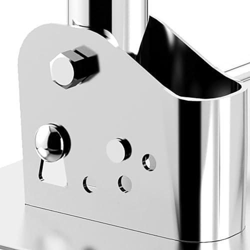 Carretilla plegable de mano con ruedas y base extensible miniatura 3