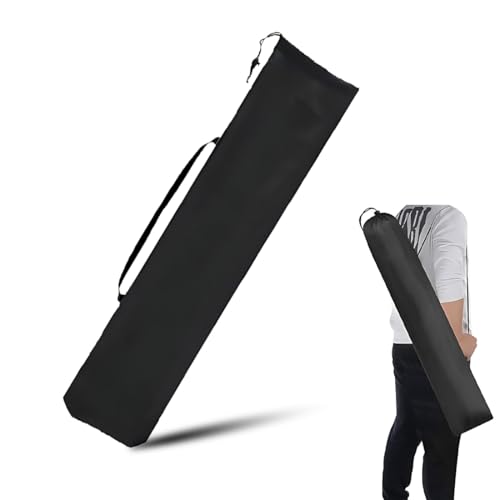 Bolsa de armazenamento de tapete de ioga com cordão, bolsa de transporte para tapetes de ioga e postes de tenda, design durável e portátil