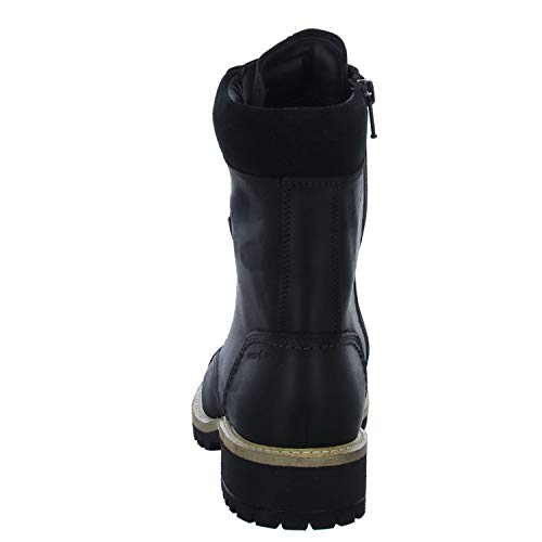 ECCO Girls Elaine Cowboy Boots, Black 43 51707, 6 Big Kid3