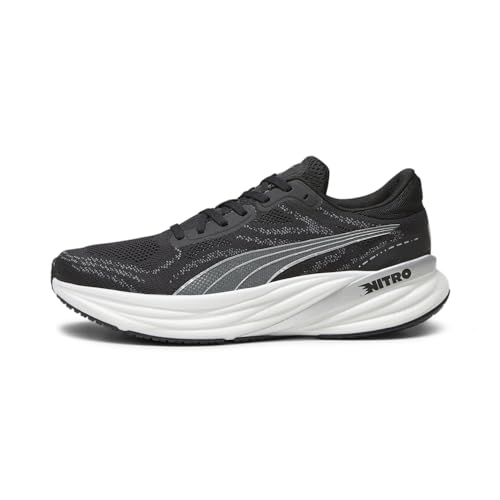 Puma Mens Magnify Nitro 2 Black-White-Silver Running Shoe - 9 UK (37690901) (B0BL7FHJZ1) Amazon Price History, Amazon Price Tracker