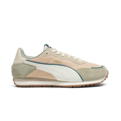 Image of PUMA Womens St Miler Rose Lace Up Sneakers Shoes Casual - Off White, White
