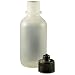 Jensen Global JG2.0BC Black 2 oz Boston Round Bottle & Cap Kit Bag of 10