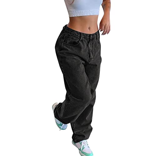 Baggy Jeans Herren - Loose Fit Vintage Hose Mit Weitem Bein (Y2K Streetwear)