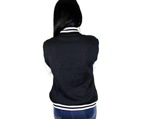 Jaqueta Feminina Moletom College Letra H