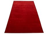 Fabriqué par WAWA Teppich Gabbeh Tapis oriental rouge 100 % laine tissé à la main Pont Loom G543 (dimensions : 90 x 160 cm)