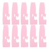 Operitacx 10 Piezas Fundas para Prensatelas Overlock de Plástico Repuesto Dobladillo Uso Doméstico Industrial para Máquina de Coser y Remalladora