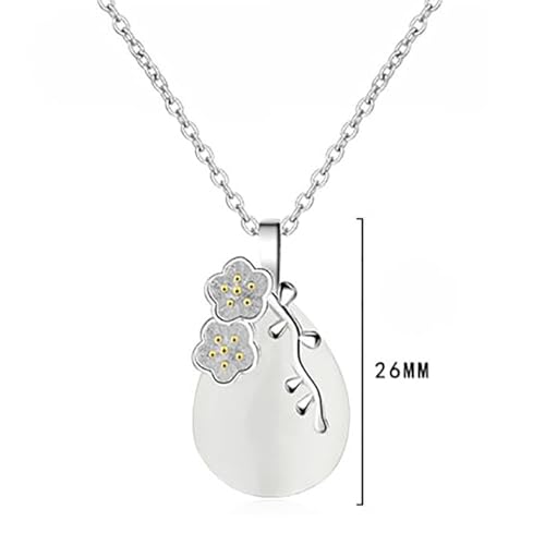 Collier pour femmes pierre précieuse goutte d'eau cadeau idéal - 7
