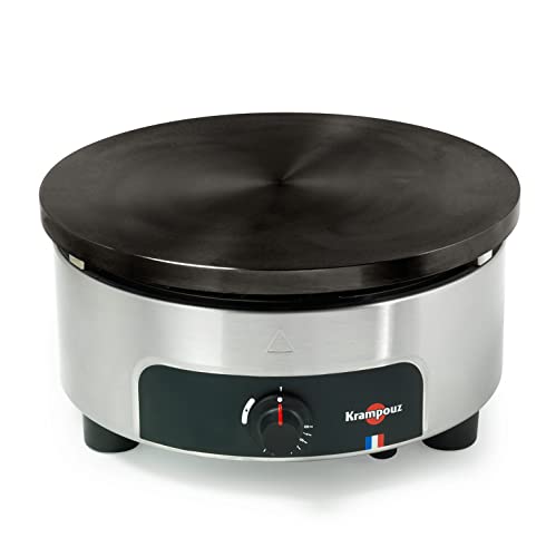 Crepes maker Crepesgerät 40cm Krampouz Komfort Rund Gas Manuell mit Batteriezündung