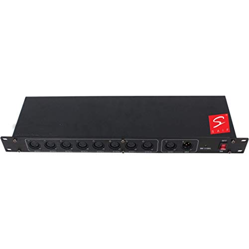 Saif 8 Way DMX 512 Signal Distributor, DMX Splitter