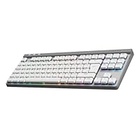 Logitech G G515 Lightspeed TKL Wireless Gaming Keyboard, White