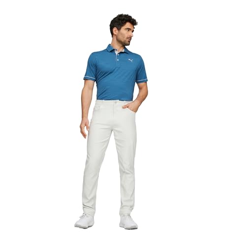 Image of PUMA Mens Dealer 5 Pocket Pants Casual - Blue