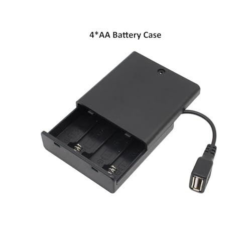 Conteneur 4 AA USB blanc résout vos problèmes d'éclairage sans fil