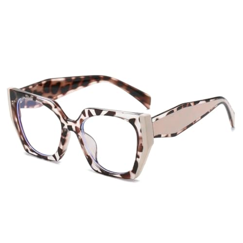 Lunettes de soleil œil de chat bicolores au design géométrique audacieux