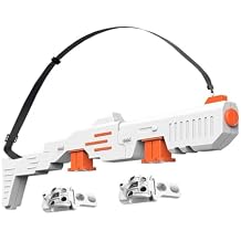 VR Controller Game Accessories Equipment for Oculus Quest 2 VR Game Gun for Oculus Quest 2 Accessories, P-istol Handle Accessories for FPS Game, Improved Gaming Shooting Experience VR000104, Orange