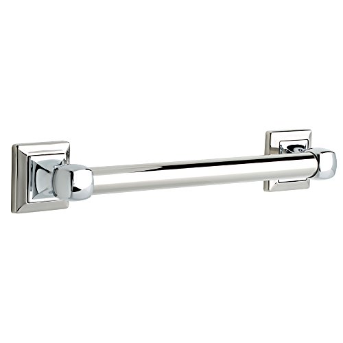 Delta Faucet DSQ5916-PC Harvard Square Decorative Bathroom Safety Grab Bar, 16" x 1