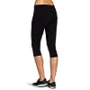 Spalding Women's Essential Capri Legging, Black, Small