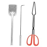 Outils de cheminée - fabriqués à partir de matériaux pour assurer la durabilité et la fiabilité que vous pouvez utiliser en confiance, pinces à feu pour foyer
