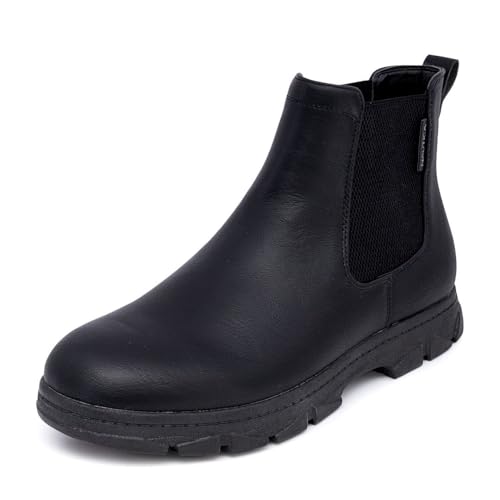 Image of Nautica Men's Chelsea Boot Slip-On Dress Ankle Shoe Chukka Desert Boots-Wuzer