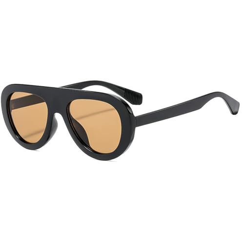 willochra Vintage Oversized Pilot Sunglasses Women For Men Shades Big Frame Trending Popular black Sun Glasses UV4002