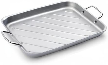 Grill Pan for Outdoor Grill - 11”x15'' Grill Pan BBQ Grill Topper With Handles Grill Trays For Grilling Barbecue Tray - Image 7