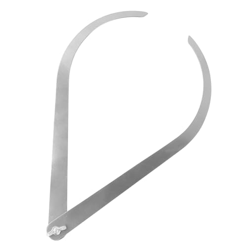 Herramienta de Escultura de Arcilla, Pinza de Arcilla de 10 Pulgadas, Pierna Doblada de Acero Inoxidable Dentro de la Pinza de para el Modelado de, la Herramienta de Cerámica de de la Calibre