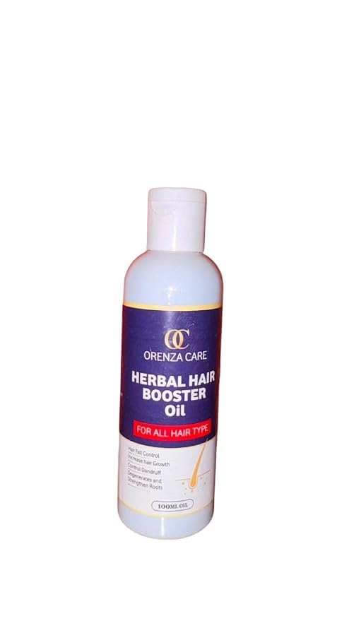 Herbal Hair Booster Oil for All Hair Types – Natural Hair Growth & Hair Fall Control Oil with Anti-Dandruff Formula, Strengthens Roots & Nourishes Scalp, 100ml Bottle-image-27