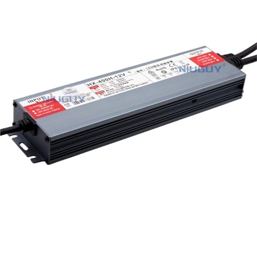 Transformateur LED AC220V en DC 12V résistant à la pluie IP67 puissance 400W