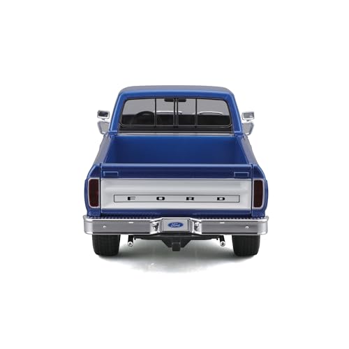 MAISTO 1/20 Ford F150 Pick-Up Blue and White, Miniature Metal Vehicle, Gift for Children, From 3 Years, Imagination - Image 4