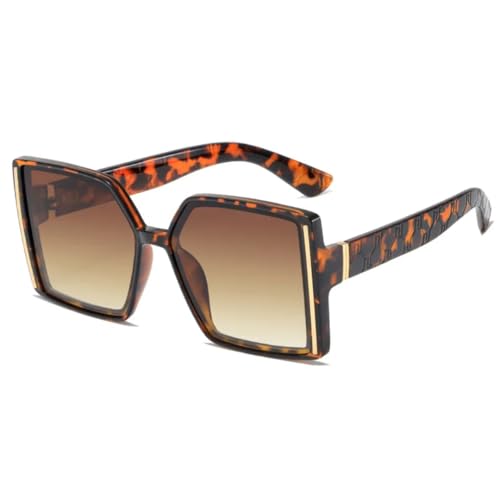 Lunettes de soleil pour femmes surdimensionnées et dégradées pour un look tendance au quotidien