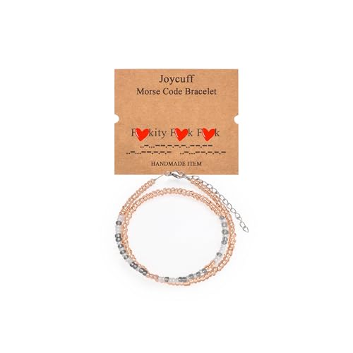 Image of JoycuFF ๐ ๐ผ๐ฟ๐๐ฒ ๐๐ผ๐ฑ๐ฒ ๐๐ฟ๐ฎ๐ฐ๐ฒ๐น๐ฒ๐๐ ๐ณ๐ผ๐ฟ ๐ช๐ผ๐บ๐ฒ๐ป Inspirational Gifts Beads Bracelets for Women Encouragement Birthday Gifts for Daughter Sister Niece Granddaughter Mom Best Friend