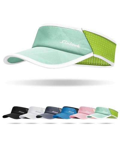 Image of Sports Sun Visor for Men & Women Breathable Mesh, Stretchy Foldable Cooling Visor Hat for Running, Golf, Tennis, Hiking