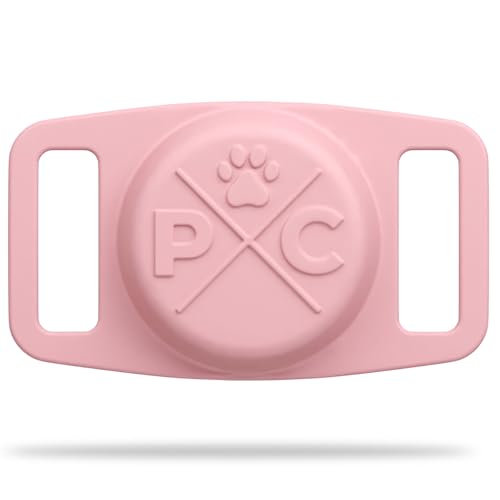Pup Culture Airtag 犬用首輪ホルダー 保護エアタグケース 犬の首輪用 Airtag Loop GPS 犬用トラッカー用 犬用トラッカー Apple iPhone用 Airtag Pet 犬のエアタグホルダーの商品画像（Amazon）