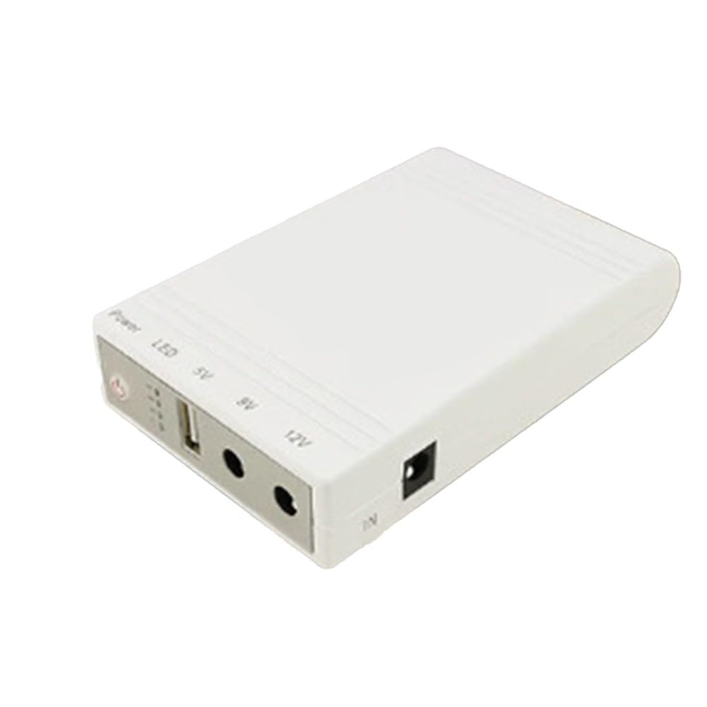 Mini onduleur, alimentation sans interruption, batterie de secours 10400 mAh pour routeur DC 5 V/9 V/12 V, modem, appareil photo, contrôle d'accès