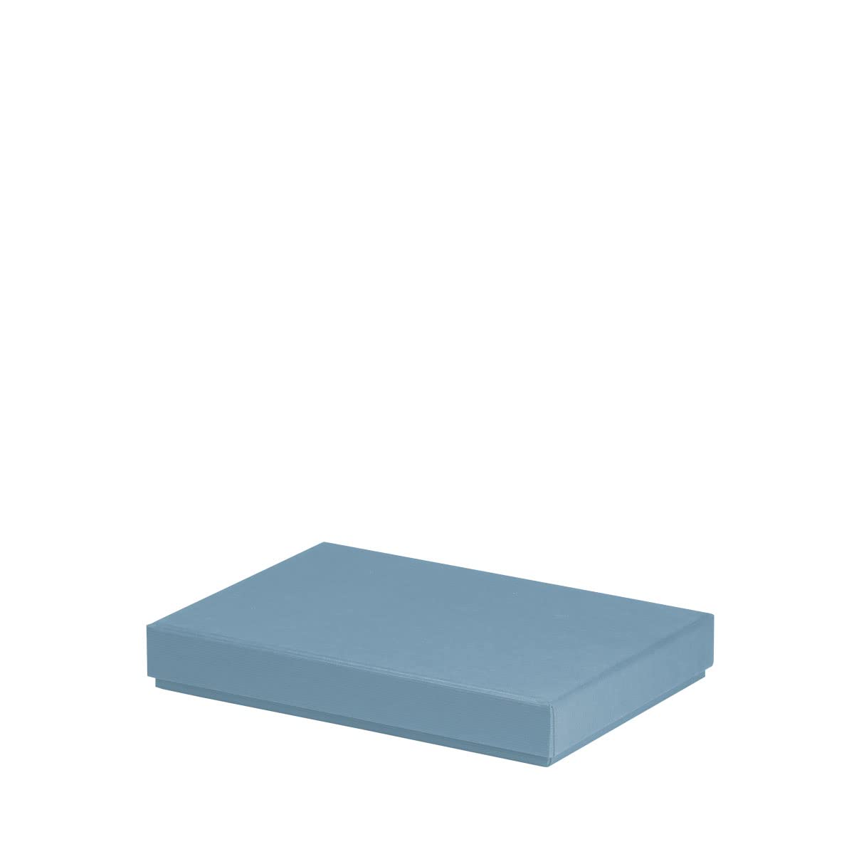Rössler Boxline 13521453151 Cardboard Box Rectangular Suitable for DIN A5, Denim, Pack of 1