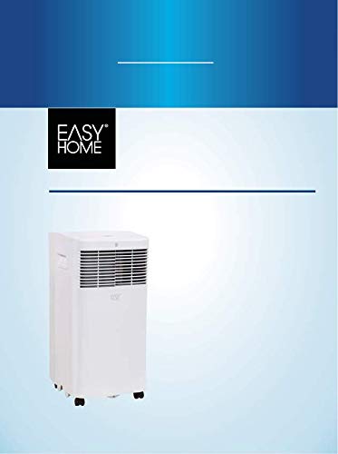 Easy Home 8,000 Btu, 200 Sq Ft. 24Hr Programmable 3-Mode Electronic Led Portable Air Conditioner With Remote #TOP4