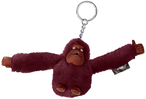 Preisvergleich Produktbild Kipling Damen MONKEYCLIP M Schlüsselanhänger, Violett (Dark Plum), 5x7x4.5 cm