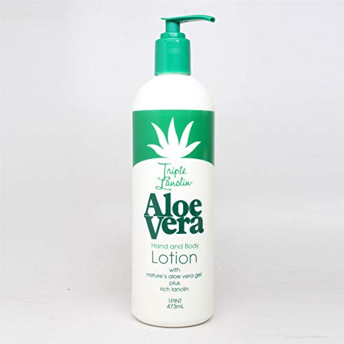 Vienna Triple Lanolin Aloe Vera Hand & Body Lotion 16 oz