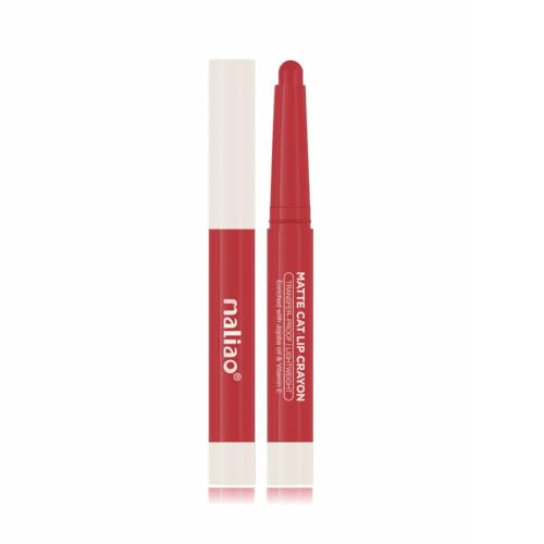 Image of Maliao Matte Cat Lip Crayon: Transfer-Proof & Lightweight (01-PINKY)