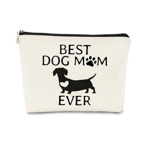 BARPERY Dog Gifts for Dog Lovers & Moms - Birthday Gift, Makeup Bag for Women & Puppies