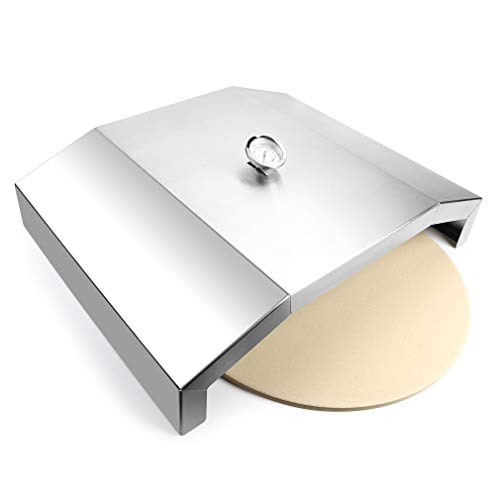 Onlyfire BGC-3028 en Acier Inoxydable Four à Pizza Kit de Couverture...