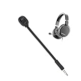 JACK PLAQUÉ ARGENT : Ce microphone est équipé d'une prise jack plaquée argent de 3,5 mm pour éviter l'oxydation des pièces métalliques et améliorer la conductivité électrique, une qualité de transmission sonore stable.