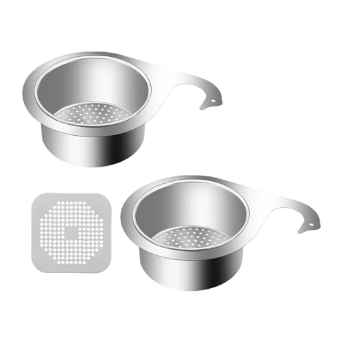 Tyfgrt 1 Cesta De Filtro De Acero Inoxidable Con Forma De Cisne, 1 Pieza De Drenaje Gris, Cesta De Drenaje Para Fregadero De Cocina, Cesta De Drenaje Multifuncional