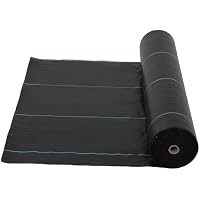 6.5ft x 330ft & 3.2oz Premium Weed Block Gardening Mat only