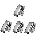 Toddmomy 4sets Heavy Duty Stainless Steel Fish Cleaning Board Tool Deep Mouth Clamp Fish Tail Clip and Screws Essential for Fishing Enthusiasts