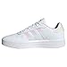 Produktbild adidas Damen Court Platform Sneaker, FTWR White/FTWR White/core Black, 37 1/3 EU