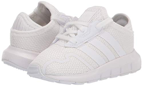Adidas Originals Swift Essential Sneaker, White/White/White, 2 Us Unisex Little Kid #TOP6