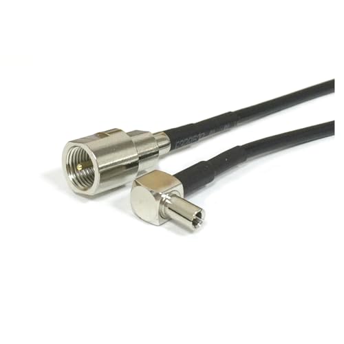 Cable coaxial FME a TS9 de 50cm con conector de ángulo recto RG174 de alta fidelidad