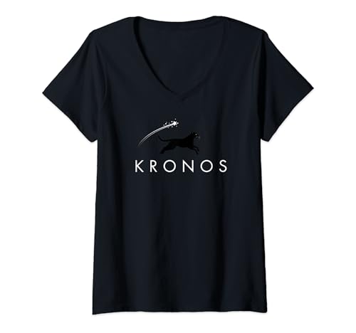 Womens Kronos Shapeshifter  Gennie V-neck T-shirt