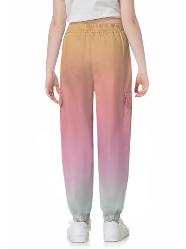 Image of SANGTREE Girls & Womens Printing Cargo Jogger Pants,6 Years - Women 2XL
